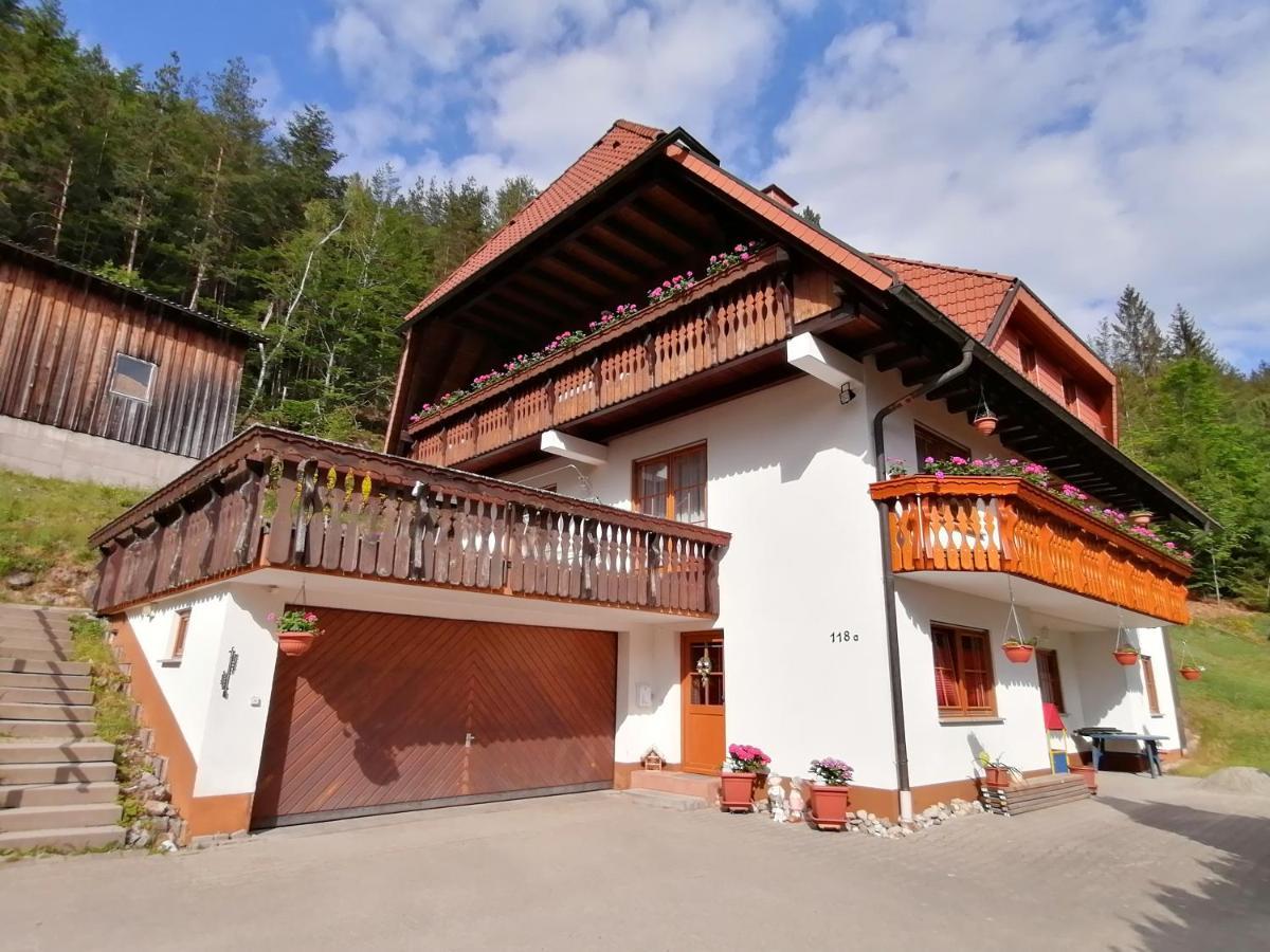 Ferienwohungen Im Kuchersbach ホルンベルク エクステリア 写真